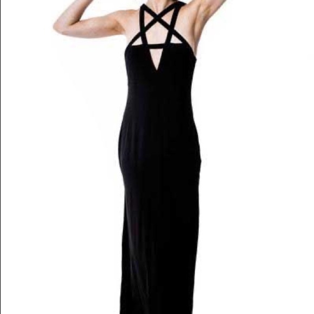 LKillstar Pentagram front Maxi Dress M